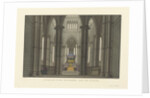 Stage design for the tragedy The Bride of Messina by Friedrich Schiller, 1824 by Anonymous