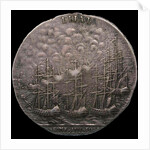 Medal for the Victory of Chesma. Reverse, 1770 by Anonymous