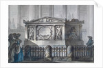 Tomb of Admiral Samuel Greig at the Cathedral Hill, Tallinn, 1790s by Anonymous