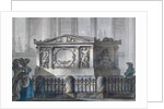Tomb of Admiral Samuel Greig at the Cathedral Hill, Tallinn, 1790s by Anonymous