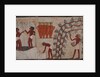 Harvesting grapes and Winemaking. The Tomb of Nakht, ca 1380 BC by Anonymous