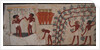 Harvesting grapes and Winemaking. The Tomb of Nakht, ca 1380 BC by Anonymous