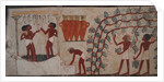 Harvesting grapes and Winemaking. The Tomb of Nakht, ca 1380 BC by Anonymous