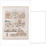 Old Kingdom. Fourth Dynasty. Pyramids at Saqqara. Monuments from Egypt and Ethiopia, ca. 1849 by Anonymous