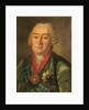 Portrait of Prince Yakov Petrovich Shakhovskoy by Anonymous
