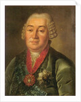 Portrait of Prince Yakov Petrovich Shakhovskoy by Anonymous