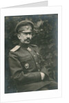 Portrait of General Count Vasily Iosifovich Gurko by Anonymous