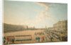 Parade at the Palace Square in St. Petersburg, Mid of the 19th cen by Anonymous