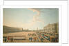 Parade at the Palace Square in St. Petersburg, Mid of the 19th cen by Anonymous