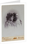 Portrait of Varvara Petrovna Dunayevskaya with daughter Larisa, 1900s by Anonymous