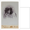 Portrait of Varvara Petrovna Dunayevskaya with daughter Larisa, 1900s by Anonymous