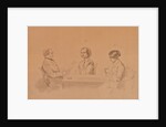 Apollon Ivanovich Sytin with his wife Louise and her sister, 1854 by Anonymous