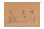 Apollon Ivanovich Sytin with his wife Louise and her sister, 1854 by Anonymous