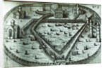 The Fortress in Alexandrovskaya village. Published by Jacob Ulfeldt, 1578 by Anonymous
