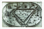 The Fortress in Alexandrovskaya village. Published by Jacob Ulfeldt, 1578 by Anonymous