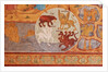 The Last Judgment (Detail). Fresco of the Church of Saint John The Apostle in Rostov Kremlin, 17th c by Anonymous