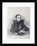 Portrait of Prince Vladimir Fyodorovich Odoyevsky, 1840s by Anonymous