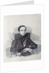 Portrait of Prince Vladimir Fyodorovich Odoyevsky, 1840s by Anonymous