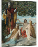 Hagen and the Rhinemaidens, c. 1916 by Anonymous