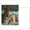 Hagen and the Rhinemaidens, c. 1916 by Anonymous