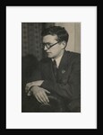 Portrait of the composer Dmitri Shostakovich, 1940 by Anonymous