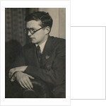 Portrait of the composer Dmitri Shostakovich, 1940 by Anonymous