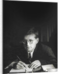Portrait of the composer Dmitri Shostakovich by Anonymous