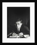 Portrait of the composer Dmitri Shostakovich by Anonymous