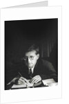 Portrait of the composer Dmitri Shostakovich by Anonymous