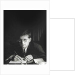 Portrait of the composer Dmitri Shostakovich by Anonymous