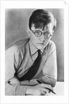Portrait of the composer Dmitri Shostakovich by Anonymous