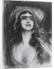 Portrait of the Ballet dancer Tamara Karsavina as Thamar in the ballet Thamar by M.A. Ba by Anonymous