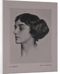 Portrait of the Ballet dancer Tamara Karsavina, 1914 by Anonymous