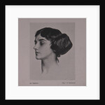 Portrait of the Ballet dancer Tamara Karsavina, 1914 by Anonymous