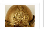 Firefighters helmet with emblem of the Russian Imperial Firefighters Society, End of 19th-Early 20t by Anonymous
