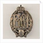 Award badge of the Russian Imperial Firefighters Society, Early 20th cen by Anonymous