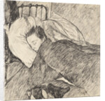 Osip Mandelstam sleeping by Anonymous