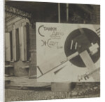 Agitation panel in front of a factory in Vitebsk, 1919 by Anonymous
