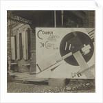 Agitation panel in front of a factory in Vitebsk, 1919 by Anonymous