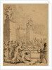 Street scene during the revolution, c. 1800 by Anonymous