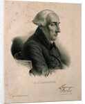 Portrait of the mathematician Joseph-Louis Lagrange by Anonymous