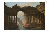 Architectural Caprice with a Canal, 1783 by Anonymous