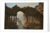 Architectural Caprice with a Canal, 1783 by Anonymous