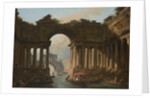 Architectural Caprice with a Canal, 1783 by Anonymous