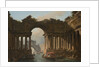 Architectural Caprice with a Canal, 1783 by Anonymous