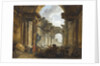 Imaginary View of the Grand Gallery of the Louvre in Ruins, 1796 by Anonymous