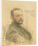 Portrait of the writer Boris Alexandrovich Lazarevsky, 1906 by Anonymous