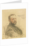 Portrait of the writer Boris Alexandrovich Lazarevsky, 1906 by Anonymous