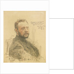 Portrait of the writer Boris Alexandrovich Lazarevsky, 1906 by Anonymous