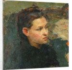 Portrait of Vera Repina, the first wife of the artist by Anonymous